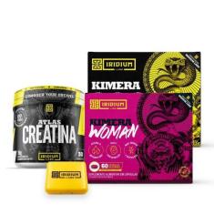 Imagem de Kit Kimera Thermo + Kimera Woman + Creatina Atlas 90G - Iridium Labs