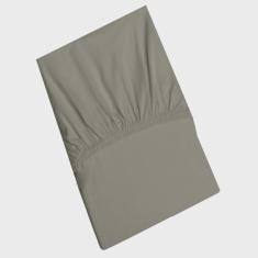 Imagem de Lençol Tecebem Solteiro Malha c/ Elástico Liso 88cmx188mx30cm Castanho