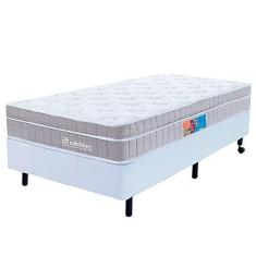 Imagem de Cama Box com Solteiro Premium Molas Ensacadas com Espuma D33 Astronasa 88x188cm BF Colchões