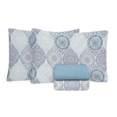 Imagem de Jogo De Cama King Size 130 Fios Fiori - Gael (7430-1)