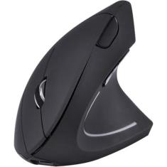 Imagem de Mouse Vertical Sem Fio (Wireless e Bluetooth) 2400dpi Ka-6660 | Design Ergonômico, Alta Precisão, Bateria Recarregável e Botões Programáveis | Compatível com Laptops, Tablets e Smartphones