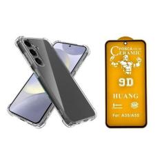 Imagem de Capa Capinha Anti Impacto + Película Cerâmica Fosca 9d Para Samsung A5