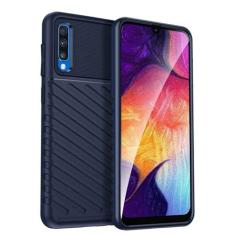 Imagem de Capas para Samsung Galaxy A50S.Caso básico,Botão de pressão flexível / 360 ° Proteção completa,Sensação arenácea