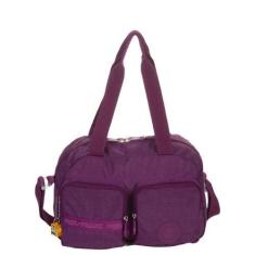 Imagem de Bolsa Transversal M Paul Frank T03 - Ameixa