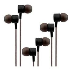Imagem de Kit Com 3 Fones De Ouvido Easy Mobile Sharp Bass Max Preto - Efficient