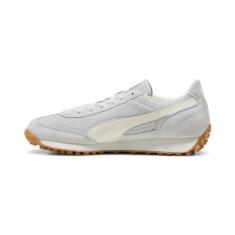 Imagem de Puma Easy Rider Tênis masculino premium com cadarço casual - cinza, Marfim fosco cinza glacial, 42