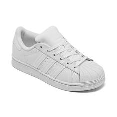 Imagem de adidas Originals Tênis infantil unissex Superstar_Legacy, Branco/Branco., 10.5 Little Kid