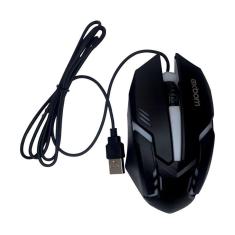 Imagem de Mouse Óptico GAMER com Fio USB Exbom MS-62 com Iluminação de LED RGB