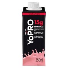 Imagem de YoPRO Bebida Láctea UHT Morango 15g de proteínas 250ml