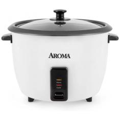 Imagem de Panela Elétrica de Arroz, 7 L, 1000W, branco, 110v, AROMA HOUSEWARES ARC 7216NG, Branco