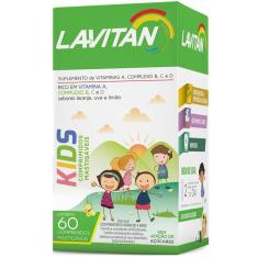 Imagem de Lavitan Kids - 60 Comprimidos Mastigáveis Sabor Tutti Fruti