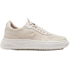 Imagem de Tênis Masculino Couro Denim Block Creme Democrata 240501-005