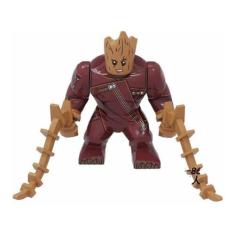 Imagem de Boneco Big Blocos De Montar Groot Lord Guardiões Da Galáxia - Mega Blo