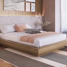 Imagem de Cama Casal Queen Suspensa 140/160 Zurique - Art in Móveis