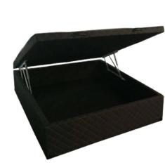 Imagem de Cama baú casal padrão 138 x 188 - Resistente com blindagem 