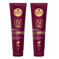 Imagem de Kit 2 Leave in Liso com Força Haskell Creme De Pentear 150gr