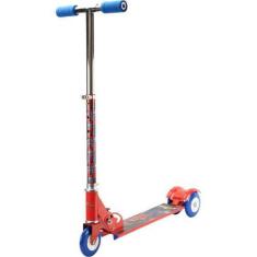 Imagem de Patinete 3 Rodas com Led Homem Aranha DI0016 até 30kg - Bbr - BBR Toys