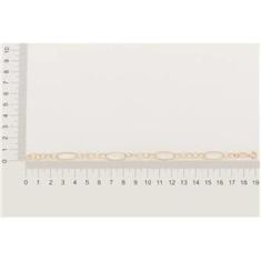 Imagem de Pulseira Rommanel Elos Ovais Pequenos E Grandes 551657