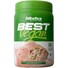 Whey Best Vegan - 500G - Atlhetica Nutrition - Muffin Com Morango E Banana