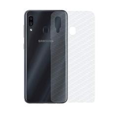 Imagem de Película Traseira de Fibra de Carbono Transparente para Samsung Galaxy A30 - Gshield
