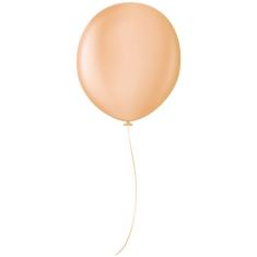 Imagem de Balão Profissional Premium Uniq 16" 40cm - Bege Nude - São Roque - 10 Unidades