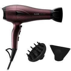 Imagem de Secador De Cabelo Super Ion Pro 127V Roxo Elgin