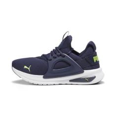 Imagem de PUMA Tênis masculino Softride Enzo Evo, Puma Azul marinho elétrico Lime-puma branco, 41