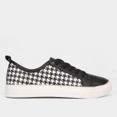 Imagem de Tênis Beira Rio Estampado Pied de Poule Feminino-Feminino