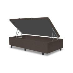 Imagem de Base Box Baú Basic Al Solteiro Yescasa Provença Marrom