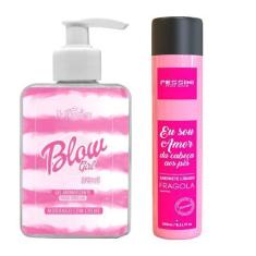Imagem de Sabonete Feminino Fragola E Blow Girl Gel Beijavel Virilha - Hot Flowe