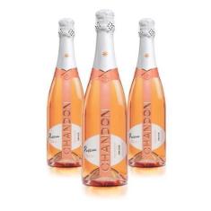 Imagem de Espumante Chandon Passion Rosé Demi-Seco Kit Com 03 Un