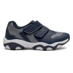 Imagem de Tênis Casual Kidy Marinho e Cinza Juvenil Masculino KIDY-Unissex