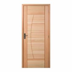 Imagem de Kit Porta Pronta Maciça 214x89cm Eucalipto Direita PM78 Solar Cruzeiro