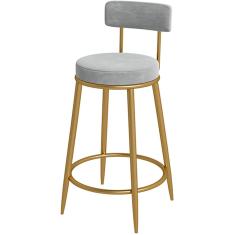 Imagem de Banquetas de bar Banquetas de balcão Banqueta de veludo, cadeiras de bar Cadeiras estofadas com destaque Pub Altura Home Bar Jantar Banquetas de cozinha Cadeiras - 350 lbs de capacidade, cin