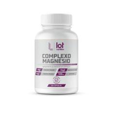 Imagem de Complexo Magnésio Treonato, Dimalato, Quelato 60 Cápsulas Lot Nutrition