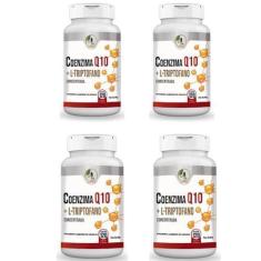 Imagem de Kit C/4 Coenzima Q10 + L- Triptofano Concentrada - Fits Life