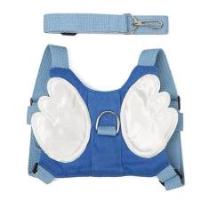 Imagem de Coleira Guia Infantil Criança Mochila Segurança Anti Perda (Azul)