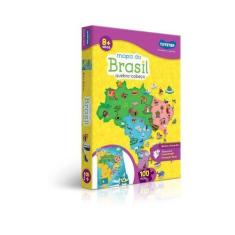 Imagem de Quebra-Cabeça Educativo Mapa Do Brasil 2063 Toyster