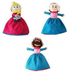 Imagem de Boneca Fantoche 3 Em 1- Chapeuzinho Vermelho - Criativa Materiais Educ