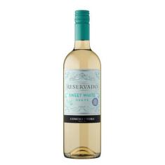 Imagem de Vinho Chileno Reservado Suave Branco com 750Ml - Concha y Toro