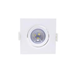 Imagem de Spot de Embutir LED 3W Luz  Bivolt Quadrado Empalux