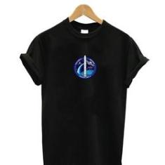 Imagem de Blusa infantil menina e menino algodao falcon 9 spacex