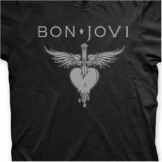 Imagem de Camiseta Bon Jovi  e  em Silk 100% Algodão