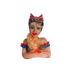 Imagem de Boneca Namoradeira Grande Cabelo Loiro com Laço Decorativa - Oncinha