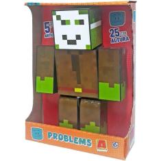 Imagem de Boneco Gamer Skin Problems Stick 25Cm Algazarra