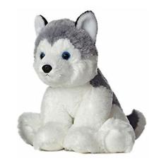 Imagem de Aurora 50269 Brinquedo de pelúcia, Husky, 14" de altura, cinza