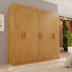 Imagem de Guarda-roupa 4 Gavetas 6 Portas Lisboa Cinamomo