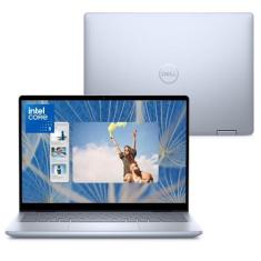 Imagem de Notebook 2 em 1 Dell Inspiron 2IN1-I120U-M35 14" FHD+ Touch Intel® Core™ 5 120U 16GB 512GB SSD Windows 11 Prata Gelo