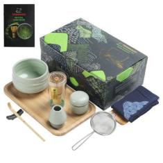 Imagem de Conjunto de batedores Matcha TEANAGOO, 10 unidades com bandeja, tigela