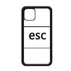Imagem de Símbolo de teclado Esc para iPhone 12 Pro Max capa para Apple Mini Mobile Case Shell